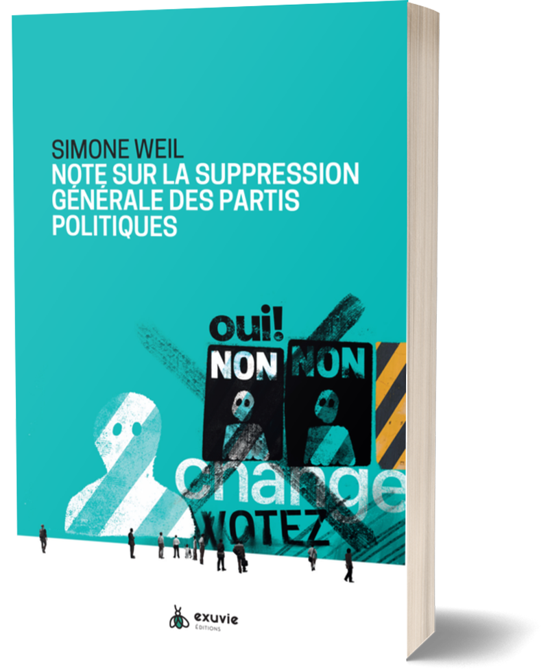 Simone Weil Note Sur La Suppression Des Partis Politiques