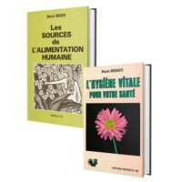 Coffret Archives Désiré Mérien : Les sources de l’alimentation humaine et L’hygiène vitale pour votre santé, édition originale de 1990